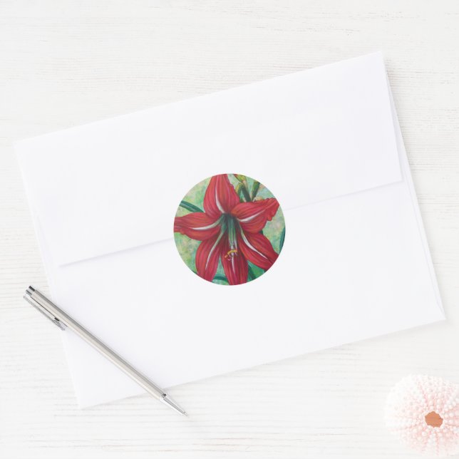 Red Lily Stickers (Umschlag)