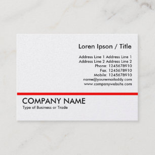 Red Line - Platinum Card Visitenkarte