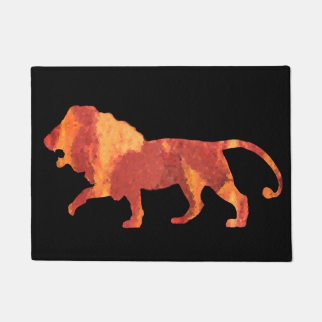 Red Lion Custom Fußmatte (Vorderseite)