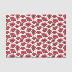Red Lips Kiss Lipstick & Beauty Supply Distributor Seidenpapier