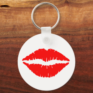 RED LIPS KISS SCHLÜSSELANHÄNGER