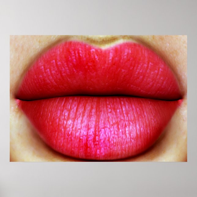 Red Lips Poster (Vorne)