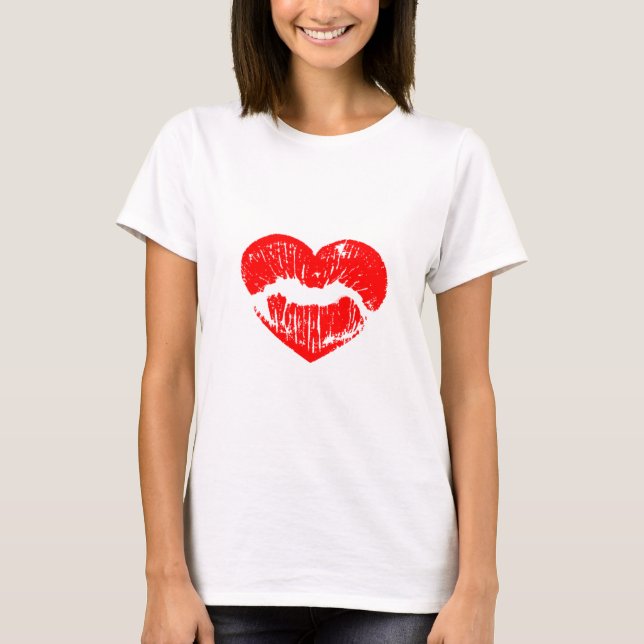 Red Lips T - Shirt (Vorderseite)