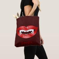 Red Lips Vampire Mund Illustriert und Individuelle