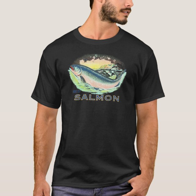 Red Lmon - Vintages Lebensmittelkartett T-Shirt (Vorderseite)