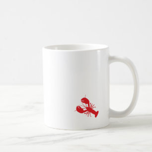 Red Lobster Coastal Modern Beach Travel Fun Kaffeetasse