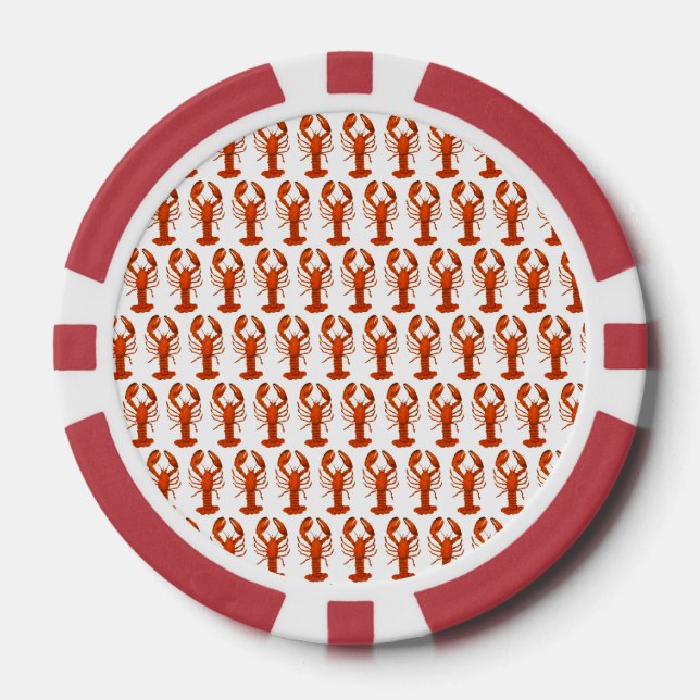 Red Lobster Pokerchips (Vorderseite)