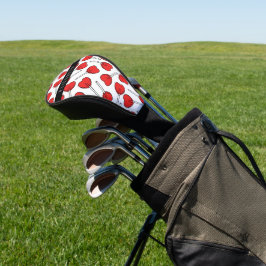 Red Lollipops, Heart Lollipops, Lolly, Your Name Golf Headcover