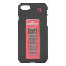 Red London Telefonkabine auf Iphone Case