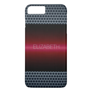 Red Luxury Stainless Steel Metal Look Case-Mate iPhone Hülle