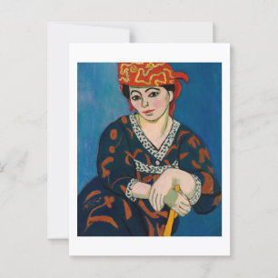 Red Madras Headdress (1907) Postkarte