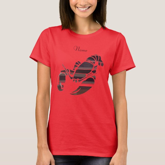 Red Maine LGeburters Thunder_Cove T - Shirt (Vorderseite)