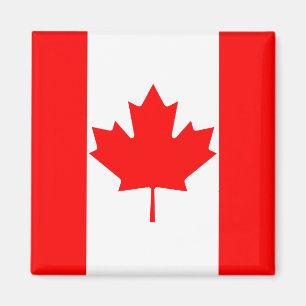 Red Maple Leaf Canada Flag Magnet