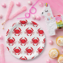 Red Maryland Hard Muschel Crab Beach Meeresfrüchte