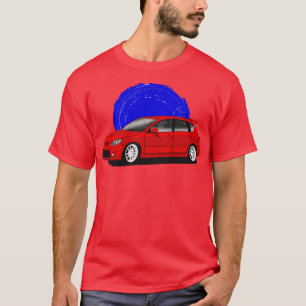 Red Mazda 3 MPS T-Shirt