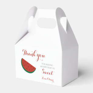 Red Melon Watermelon Summer Birthday Party Geschenkschachtel