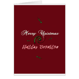 Red Merry Christmas Holiday Sunshine Wishings.png