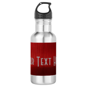 Red Metalline Sheen Trinkflasche