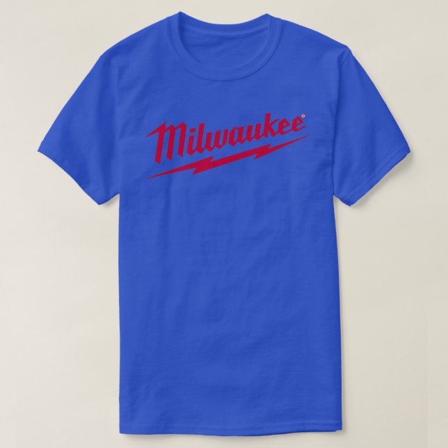 Red Milwaukee T-Shirt (Design vorne)