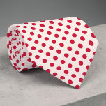 Red Mini Polka Dots Necktie Krawatte<br><div class="desc">A stylish and versatile necktie featuring a classic background adorned with tiny red polka dots. This tie is perfect for adding a touch of sophistication to any outfit, whether it's for a business meeting, a special event, or simply to elevate your everyday look. The subtle pattern makes it easy to...</div>