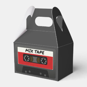 Red Mix Tape - 80er und 90s Retro  Geschenk Geschenkschachtel