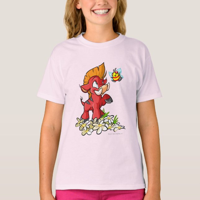 Red Moehog und Buzz T-Shirt (Vorderseite)