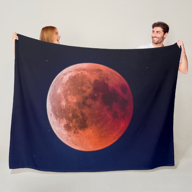 RED MOON FLEECEDECKE (Beispiel)