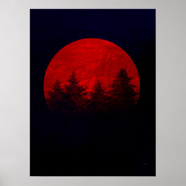 Red Moon Poster