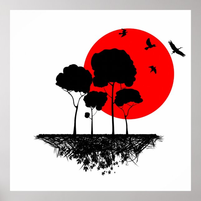 Red Moon Poster (Vorne)