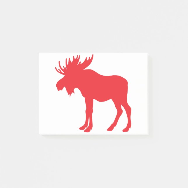 Red-Moose Post-it Klebezettel (Vorderseite)