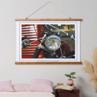 Red Motorrad Motorrad Fahrrad Garage