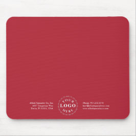 Red Mouse Pad – Promote Your Business in Style Mousepad