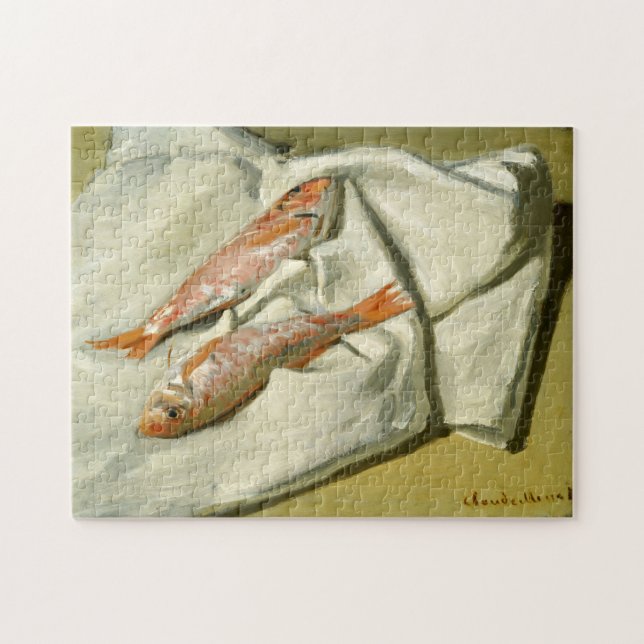 Red Mullets Monet Fine Art (Horizontal)