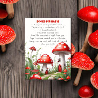 Red Mushroom Fungi Woodland Books for Baby