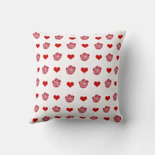 Red Niedlich Cosy Modern Romantic Chic Stilvolles  Kissen