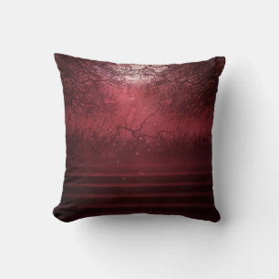 Red Night Fantasy Pillow Kissen