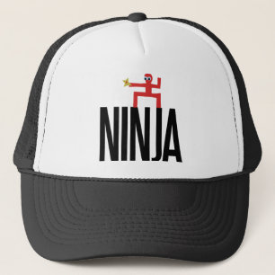 Red Ninja Truckerkappe