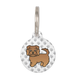 Red Norfolk Terrier Dog & Pet's Info Haustiermarke