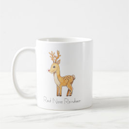 Red Nose Reindeer  Kaffeetasse