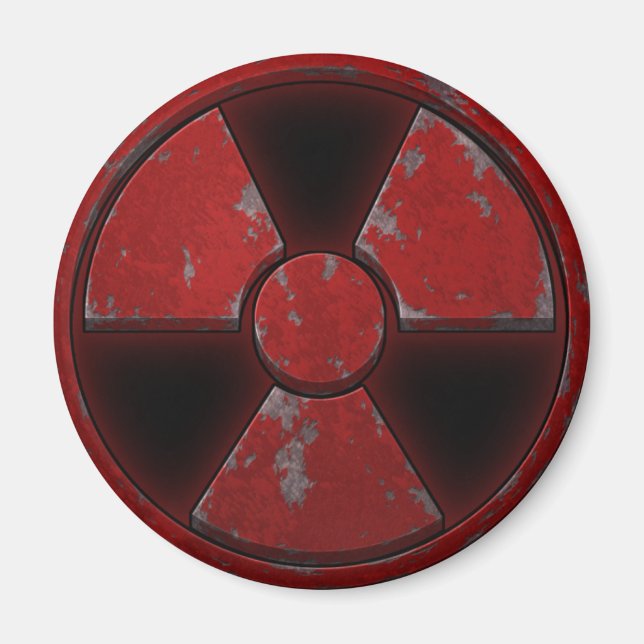 Red Nuke Magnet (Vorne)