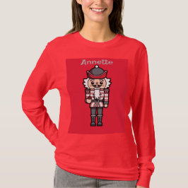 Red Nutcracker Weihnachts-T - Shirt