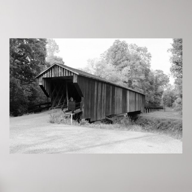 Red Oak Creek Bridge Poster (Vorne)