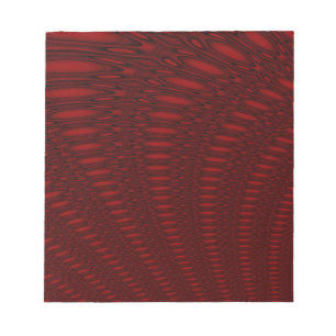 Red Octopus Tentacles Notepada Notizblock