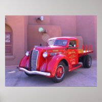 Red Oldtimer Truck
