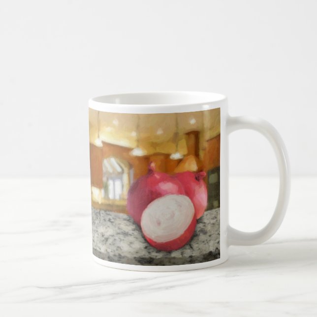 Red Onions Kaffeetasse (Rechts)