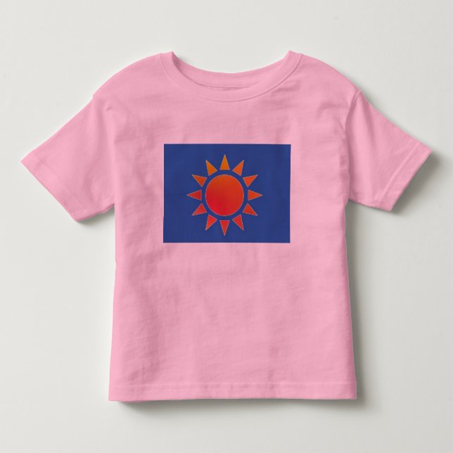Red Orange Sun Shirt (Vorderseite)