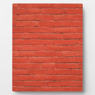 Red Orange Wall Fotoplatte