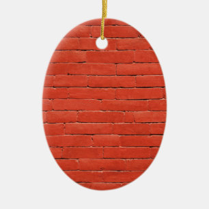 Red Orange Wall Keramikornament