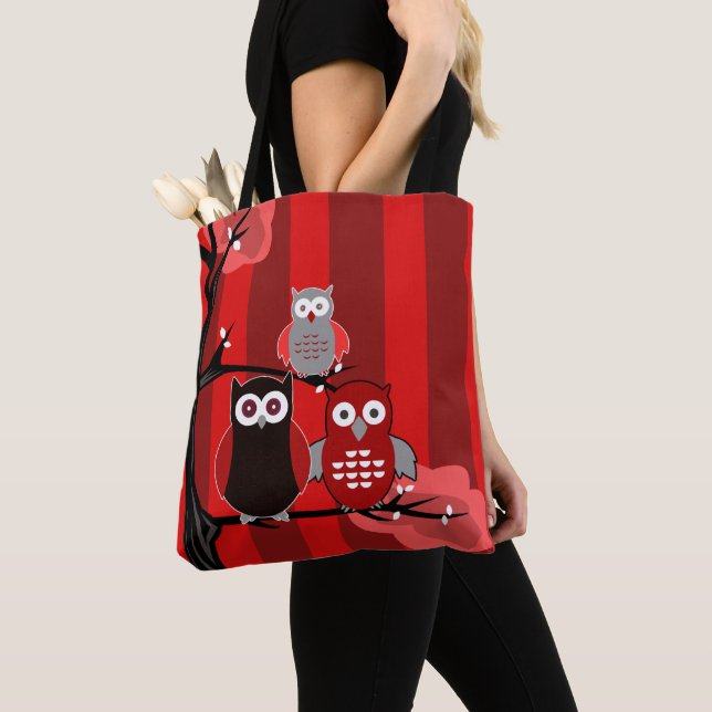 Red Owls Tasche (Von Nahem)