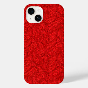 Red Paisley Case-Mate iPhone 14 Hülle